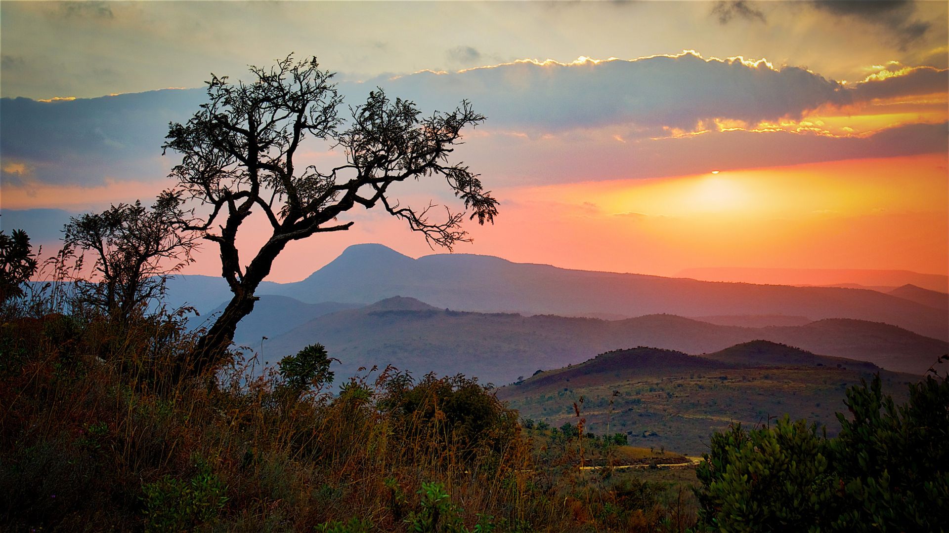 Zuid-Afrika zonsopgang reizen met FLY and BIKE